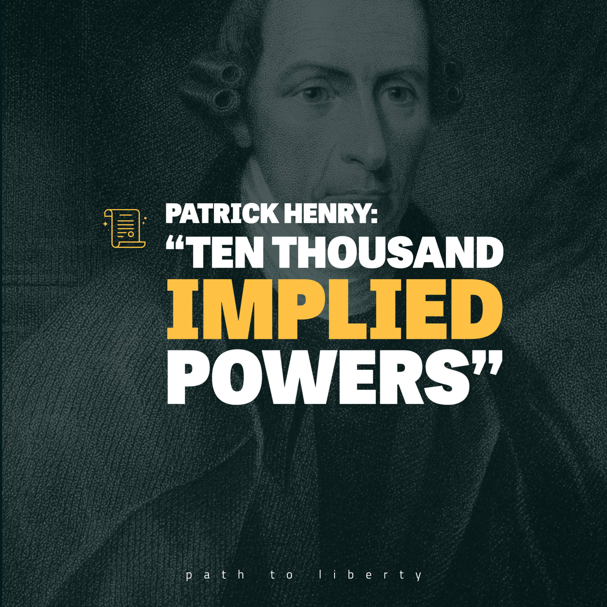 Ten Thousand Implied Powers: Patrick Henry’s Final Antifederalist Speech