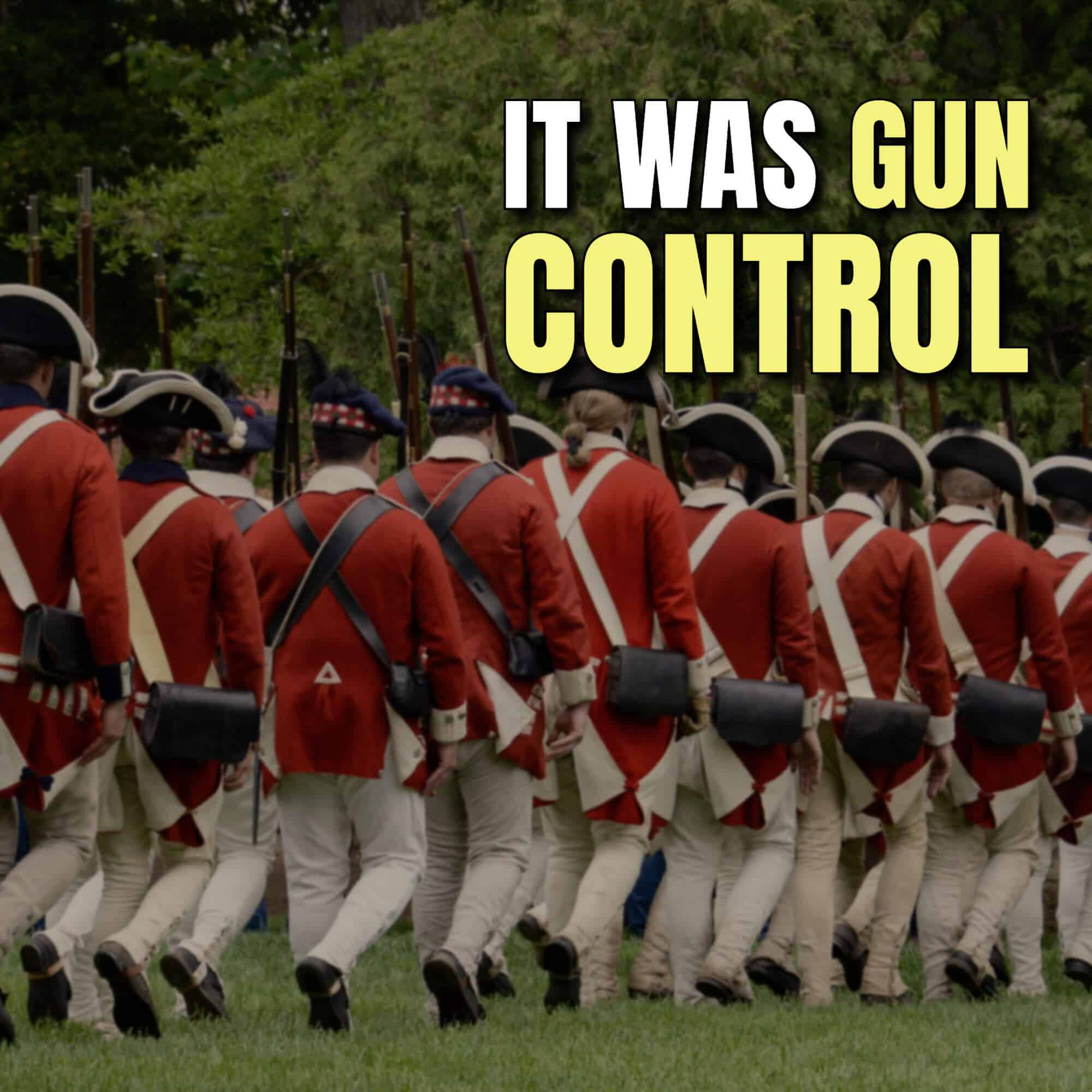 It was Gun Control: The Powder Alarm and the Road to Independence