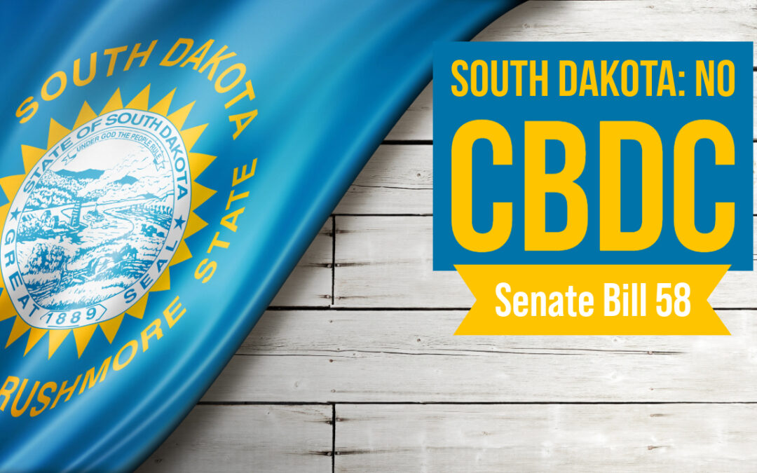 South Dakota Senate Committee Passes Bill to Exclude CBDC from State Definition of Money