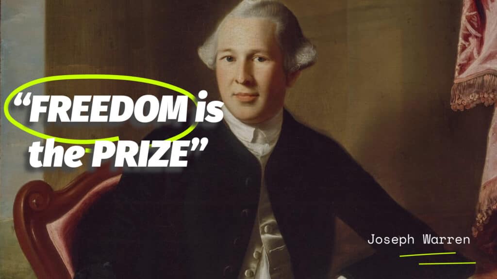 "Freedom is the Prize" - Joseph Warren's Boston Massacre Day Oration v2