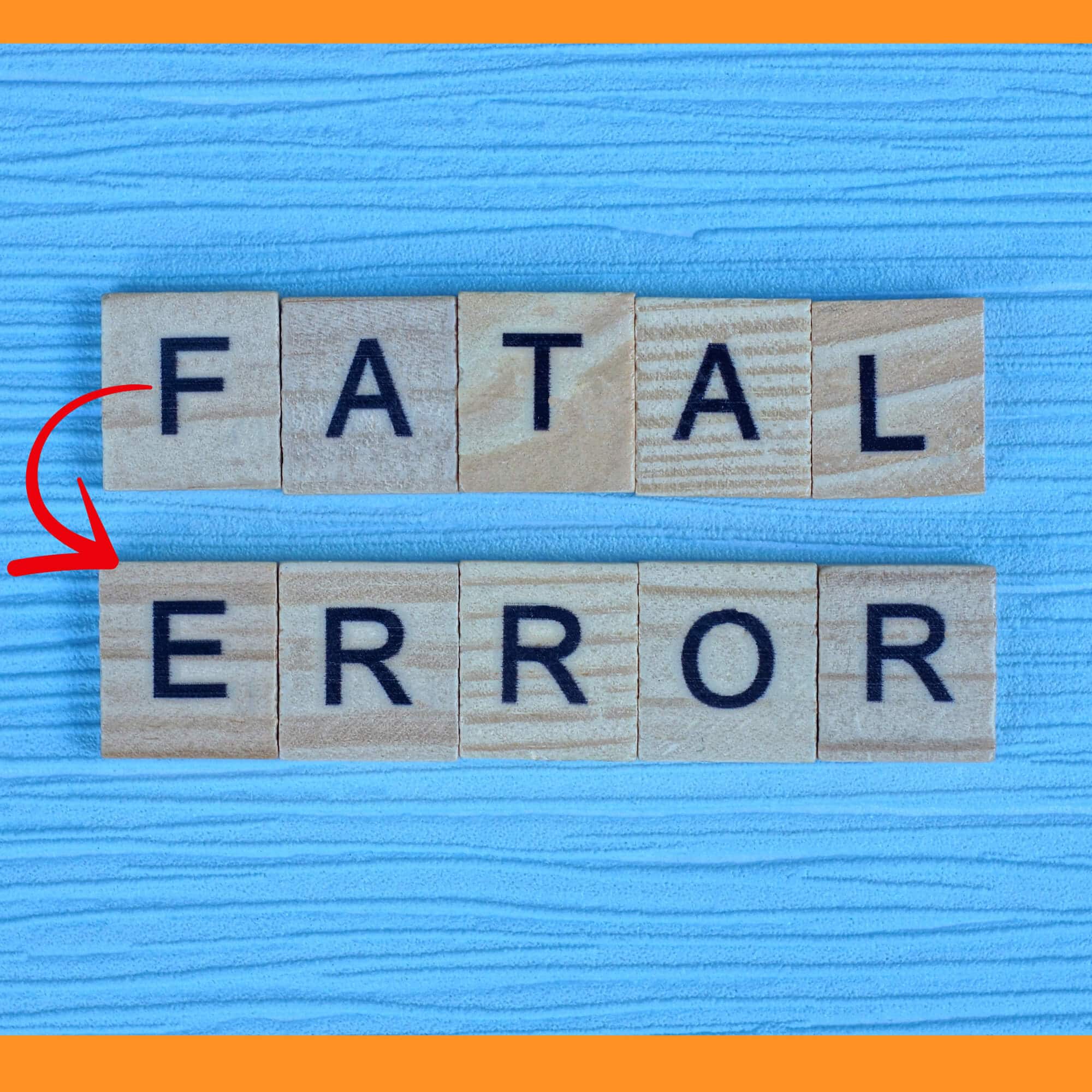 A Fatal Error: A Single Step is a Step Too Far