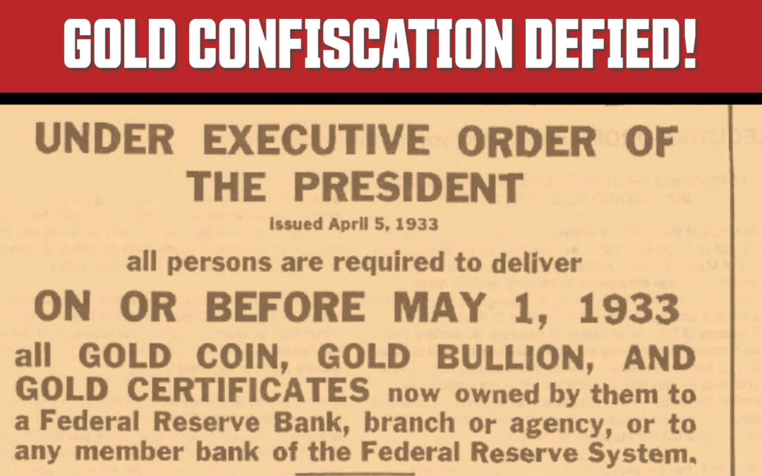 FDR’s Gold Grab: The Confiscation Most Americans Ignored