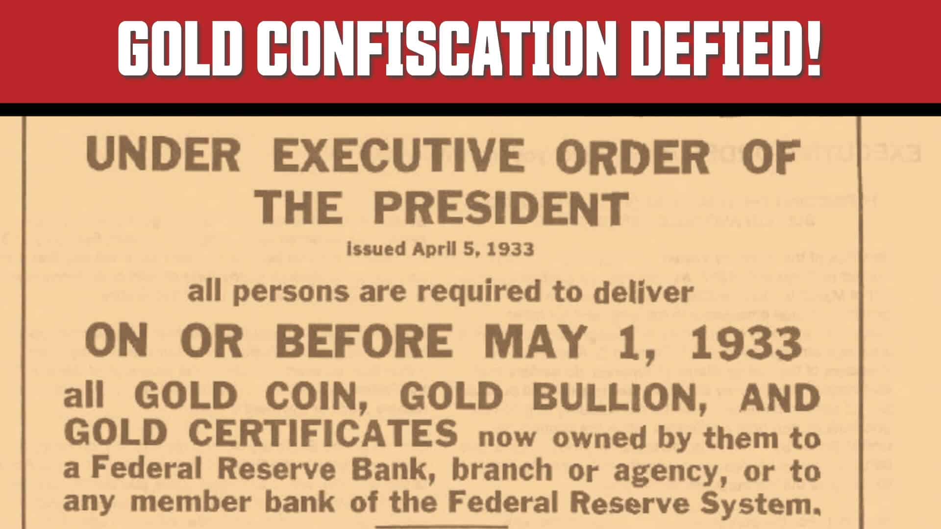 FDR’s Gold Grab: The Confiscation Most Americans Ignored | Path to Liberty Podcast