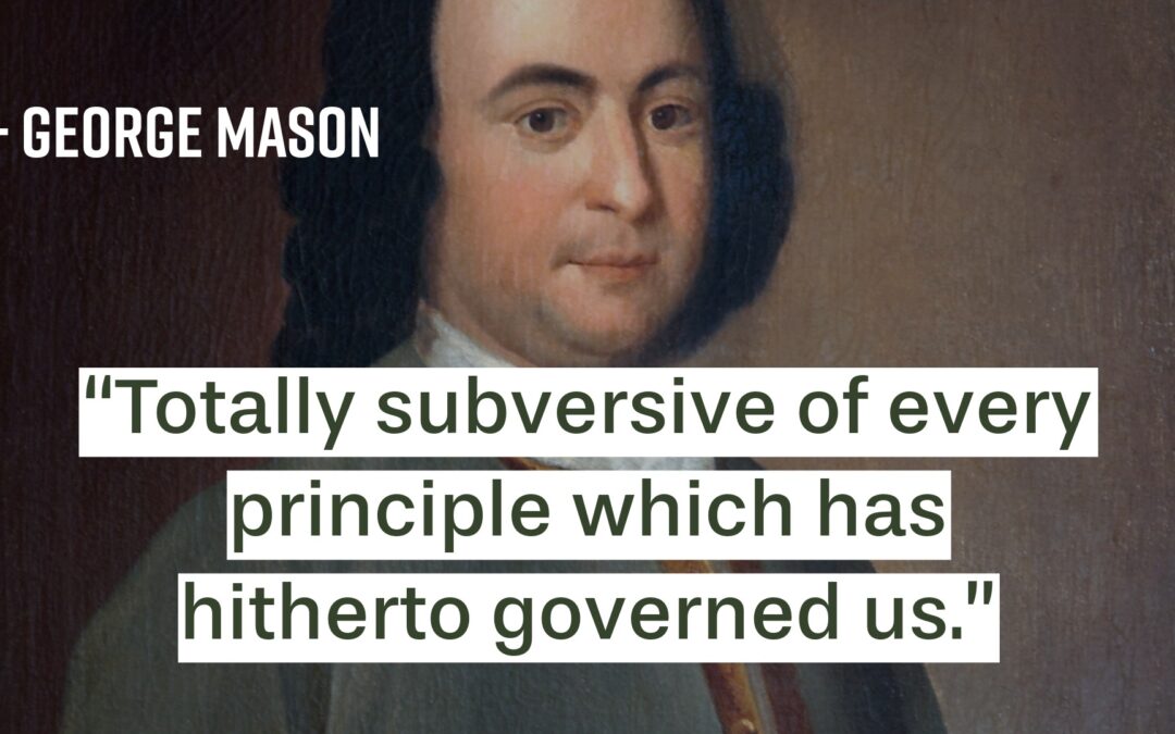 Living Under the Consolidation the Founders Warned About